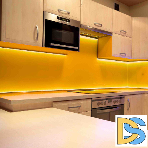 Светодиодная лента Apeyron 12В СТ 4,8Вт/м smd3528, 60д/м IP65 5м желтая 05BL