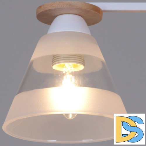 Потолочный светильник Reluce 01630-0.3-02 WH+WOOD