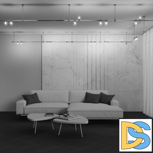 Трековый магнитный светильник Maytoni Bubble TR148-1-3W3K-BS