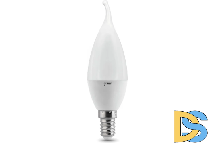 Лампа светодиодная Gauss E14 6,5W 6500K матовая 104101307