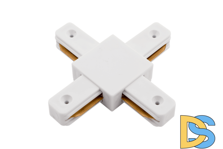 X-коннектор для однофазного накладного трека SWG KXZ-WH-X 002031