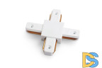 X-коннектор для однофазного накладного трека SWG KXZ-WH-X 002031