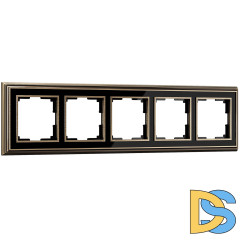 Рамка на 5 постов Werkel (бронза WL17-Frame-05