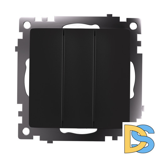 Выключатель трехклавишный Stekker GLS10-7108-05 Катрин 49172