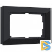 Рамка для двойной розетки (черный) W0081108