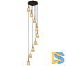 Каскадная люстра Reluce 09011-0.9-09 AMBER