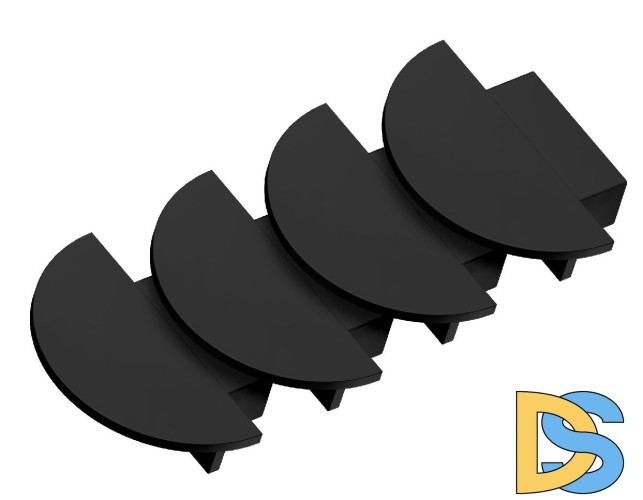 Заглушка (4 шт.) Ambrella Light Alum Profile GP8120