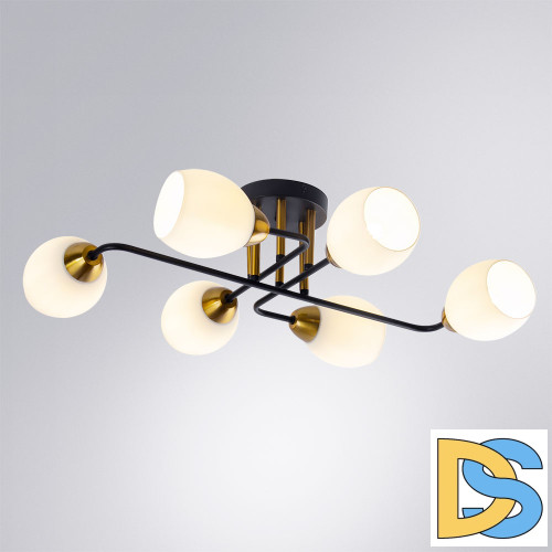 Потолочная люстра Arte Lamp Andrea A8141PL-6BK