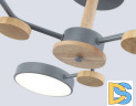 Люстра на штанге Ambrella Light Linetech Comfort FL4856