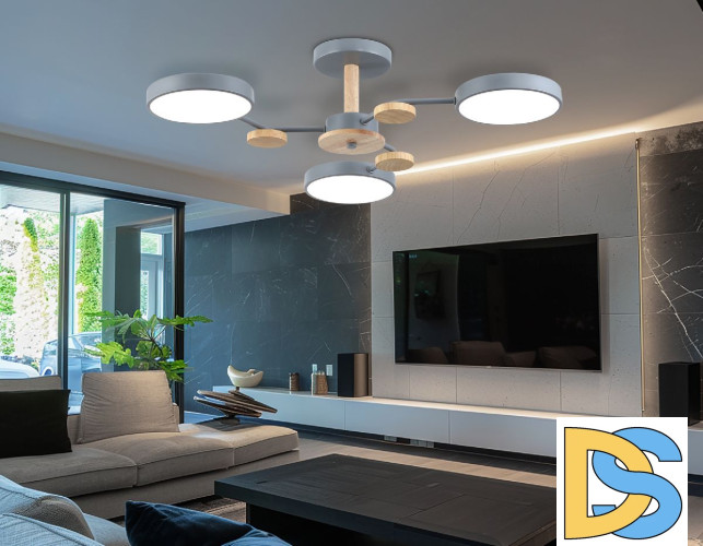 Люстра на штанге Ambrella Light Linetech Comfort FL4856