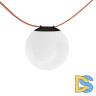 Трековый однофазный светильник Denkirs Belty orb DK5550-BK