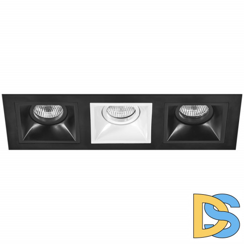 Встраиваемый светильник Lightstar D537070607 (214537+214507+214506+214507)