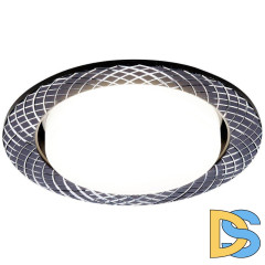Встраиваемый светильник Ambrella Light GX53 Classic G818 BK