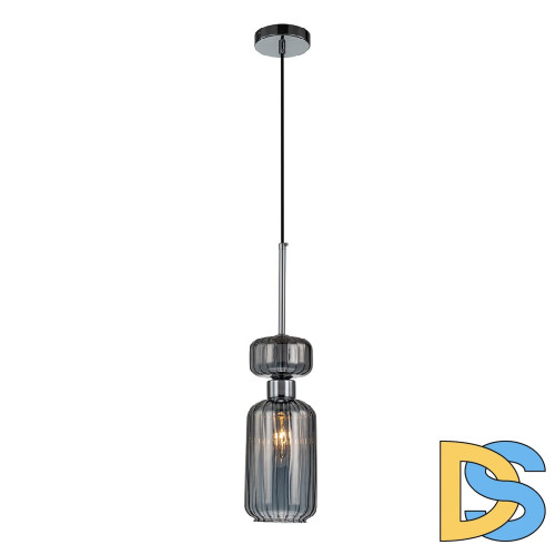 Подвесной светильник Escada Gloss 1141/1S Chrome/Smoke
