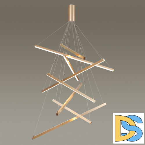 Подвесной светодиодный светильник Odeon Light Cometa 3860/96L