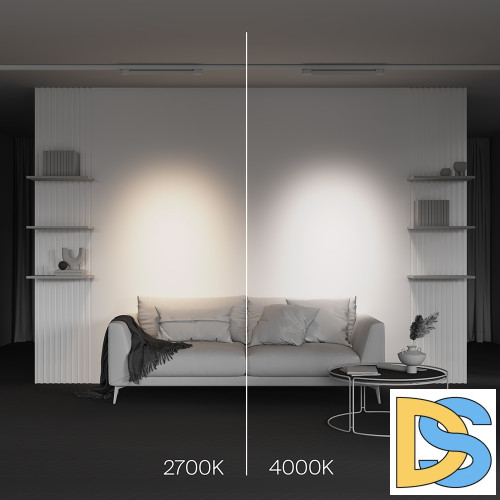 Трековый трехфазный светильник Maytoni Points TR195-3-20W2.7K-M-W