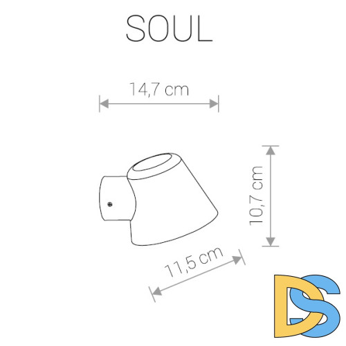 Уличный настенный светильник Nowodvorski Soul 9555