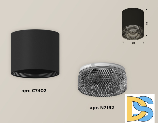 Накладной светильник Ambrella Light Techno XS7402011 (C7402, N7192)