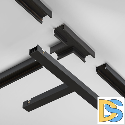 Коннектор Т-образный накладной Maytoni Basity TRA172CT-11B