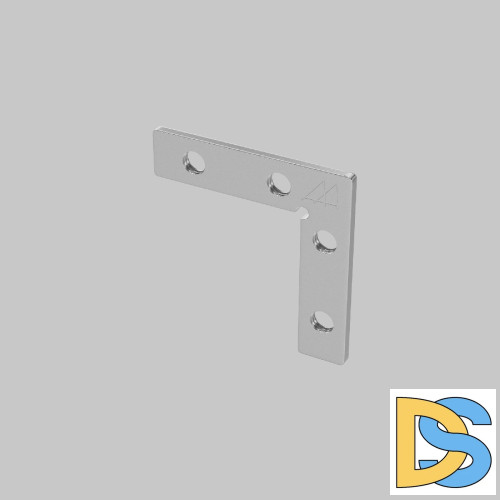 Комплект угловых плоских соединителейдля демпферного шинопровода (4 шт.) Maytoni Exility TRA034D-CL-42S