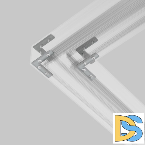 Комплект угловых плоских соединителейдля демпферного шинопровода (4 шт.) Maytoni Exility TRA034D-CL-42S