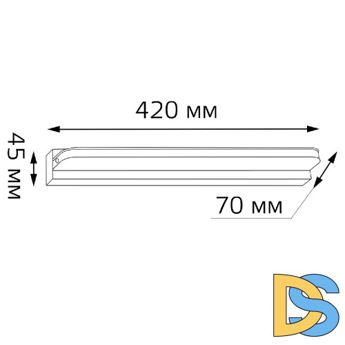 Настенный светильник Gauss Venera BR003