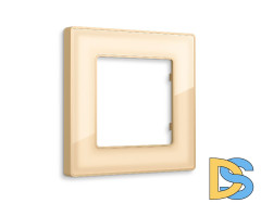 Рамка одноместная Ambrella Volt Arctic AF580601