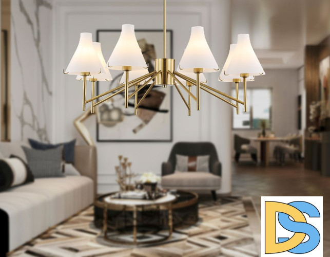 Люстра на штанге Ambrella Light High Light Modern LH57135