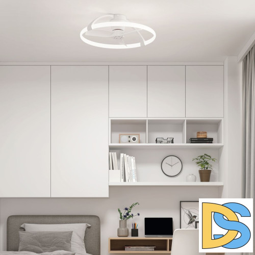 Потолочная светодиодная люстра-вентилятор Mantra Nepal 7801