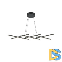 Подвесная люстра Maytoni Halo MOD244PL-L50BK