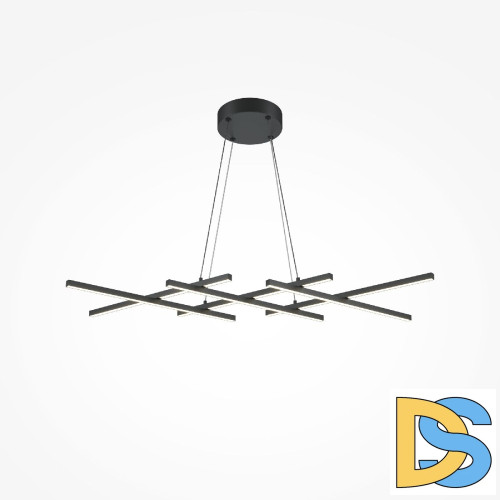 Подвесная люстра Maytoni Halo MOD244PL-L50BK