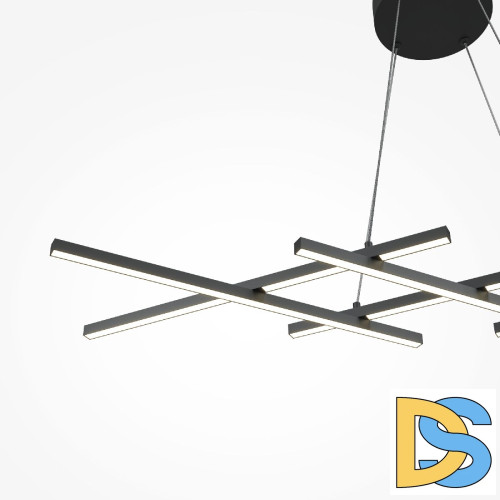 Подвесная люстра Maytoni Halo MOD244PL-L50BK