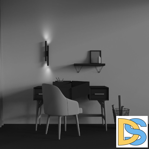 Настенный светильник Maytoni Calipso C082WL-24W2.7K-B