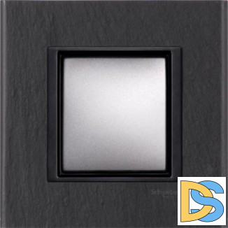 Рамка 1-ая (одинарная), Иберийский сланец, серия UNICA TOP/CLASS, Schneider Electric