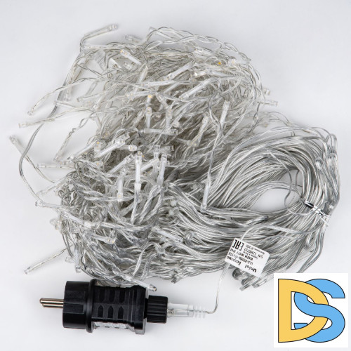 Уличная гирлянда Uniel ULD-B12006-195/TTK WARM WHITE IP44 UL-00010878