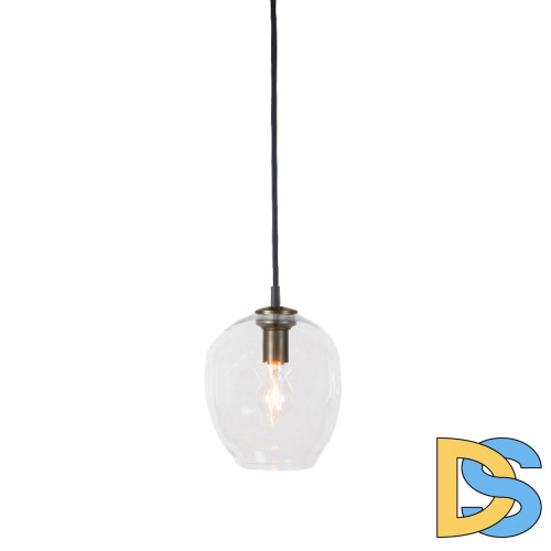 Подвесной светильник Delight Collection Bubble KG0579P-1 brass/clear