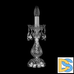 Настольная лампа Bohemia Ivele Crystal 1413L/1-31 Ni