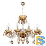 Подвесная люстра Bohemia Ivele Crystal 5417/10/240 G Amber/M-1H K721