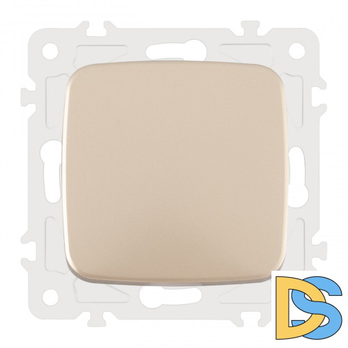 Выключатель одноклавишный Arte Milano 205.30-1.shampan