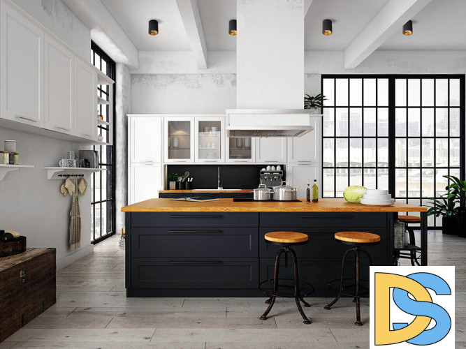 Потолочный светильник Kanlux Riti GU10 B/G 27571