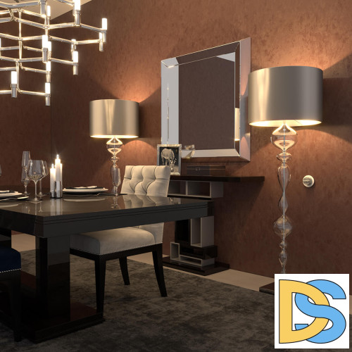 Выключатель Werkel на 4 положения двухклавишный Retro матовый хром WL19-01-05 4690389143427