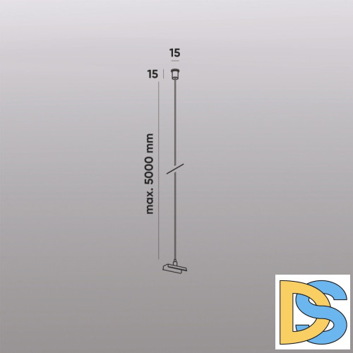 Механический подвес для трека Denkirs Smart Base TR2127-WH