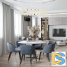Подвесная люстра Modestyle MS.8014.800 AB