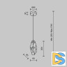 Подвесной светильник Modestyle MS.89131.1 CR
