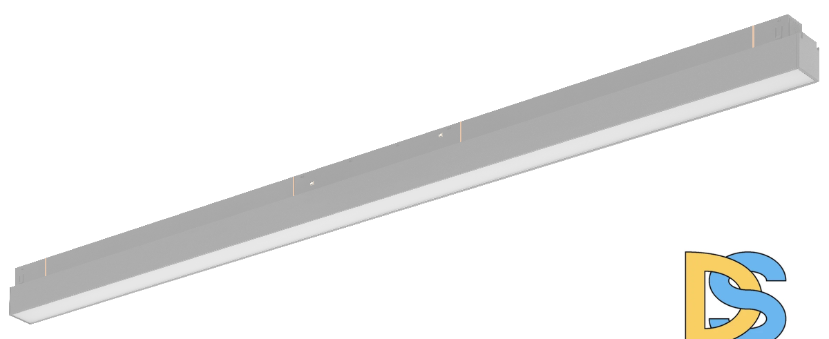 Трековый магнитный светильник iLedex Vision 4822-001-L900-36W-110DG-4000K-BK