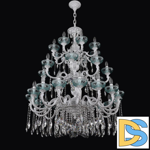 Подвесная люстра Bohemia Ivele Crystal AL78101/16+8+8/300/3d A WMN P Birusa/M-1G