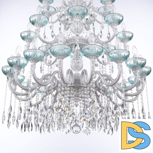 Подвесная люстра Bohemia Ivele Crystal AL78101/16+8+8/300/3d A WMN P Birusa/M-1G