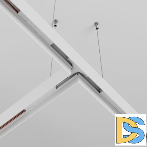 Коннектор питания Т-образный Maytoni Magnetic track system Exility TRA034CWT-42W