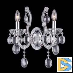 Бра Crystal Lux Hollywood AP2 Chrome