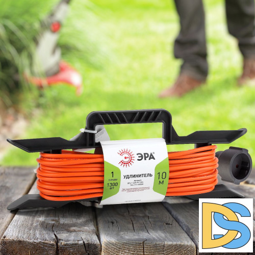 Удлинитель силовой Эра UFx-1-2x0.75-10m Б0046820